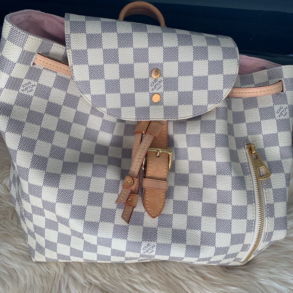 LouisVuitton Sperone Backpack in Damien Azur Canvas 2019 collection